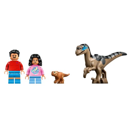 Конструктор LEGO Jurassic World Побег от раптора по бездорожью, 285 деталей, от 6 лет (76972)