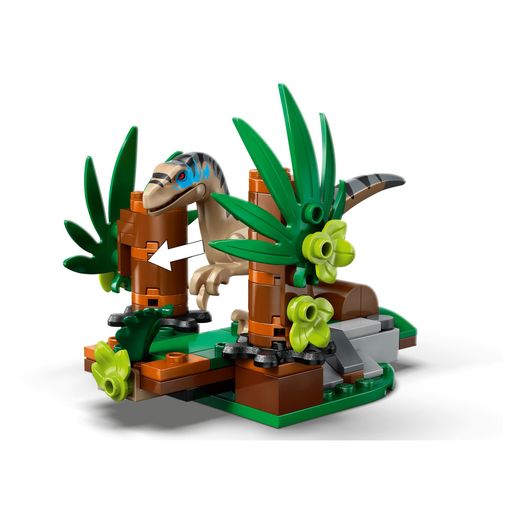 Конструктор LEGO Jurassic World Побег от раптора по бездорожью, 285 деталей, от 6 лет (76972)