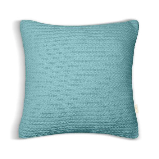 Декоративна наволочка 40х40 Azure Knitted Braid COSAS (4822052120286) (1319794)