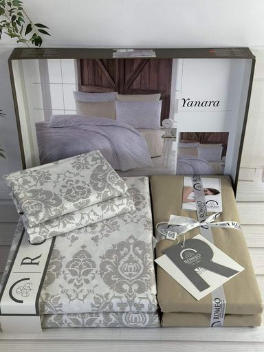 Комплект постільної білизни Romeo  144739 Туреччина Євро  Бавовна; Бавовна (1320036)