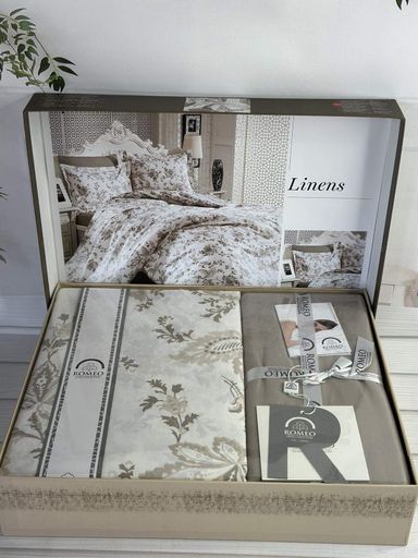 Комплект постільної білизни Romeo  144731 Туреччина Євро  Бавовна; Бавовна (1320085)