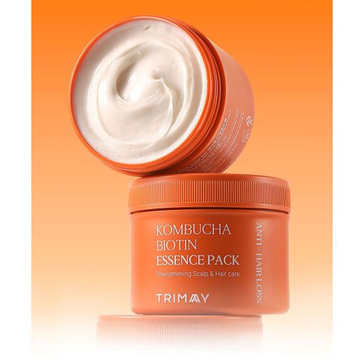 Восстанавливающая маска Trimay Kombucha Biotin Anti-Hair Loss Essence Pack против выпадения волос, 180 мл