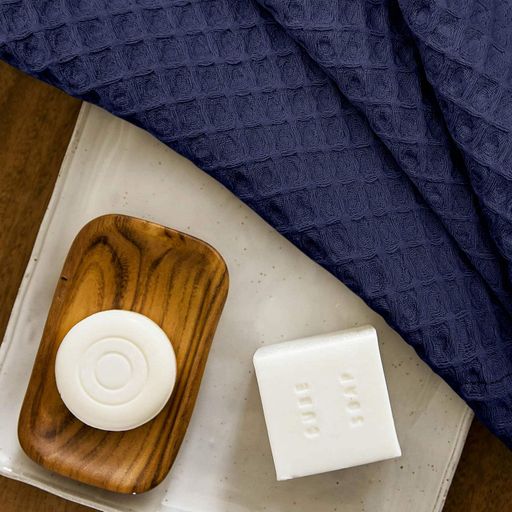 Рушник вафельний 75х130 Denim Greek Waffle COSAS (4822052439401) (1320905)