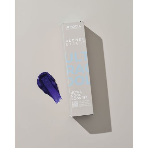 Добавка к пудре Indola Blonde Expert Ultra Cool Booster для обеспечения дополнительной нейтрализации нежелательной желтизны волос, 60 мл