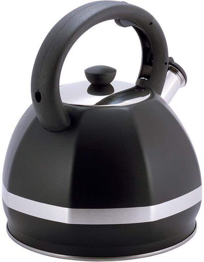 Чайник Marshmallow з неіржавкої сталі зі свистком Kamille Ø19,5х23,5 см CL0017957 (1323536)