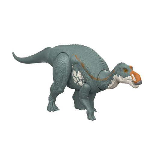 Фігурка динозавра Jurassic World Небезпечне ричання, зі звуковими ефектами, Maiasaura, зелений, від 4 років (JGB87)
