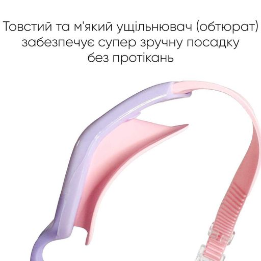 Окуляри для плавання Renvo Onesize Рожевий CL0144978 (1323959)