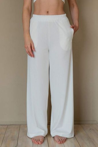 Жіночі штани Forly Брюки трикотажні Coconut One Білий TR0046-02-09_S (1325897)