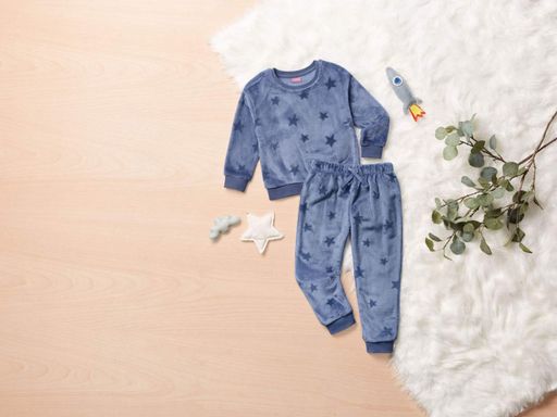 Пижама (свитшот и штаны) для девочки Lupilu LIDL 416101 110-116 см (4-6 years) Синий (1327770)