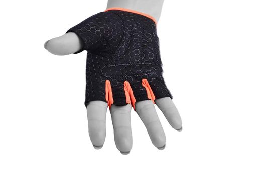Перчатки для фитнеса Power Play 2935, Grey/Orange - XS (1328296)