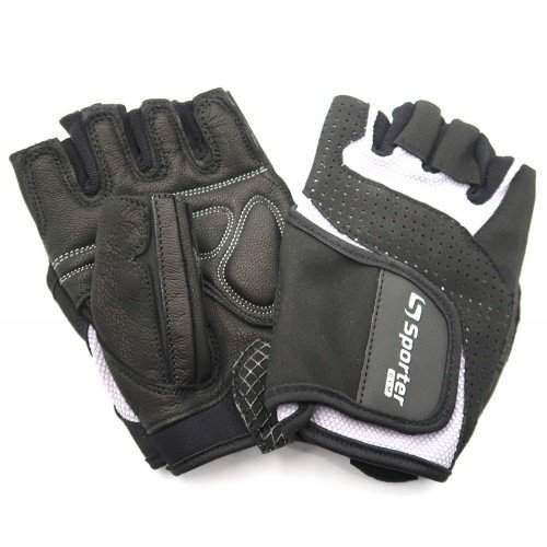 Рукавички для фітнесу Sporter MFG-161.4B, Black/Grey - XXL (1328317)