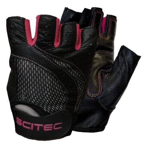 Перчатки для фитнеса Scitec Nutrition Pink Style, Black/Pink - S (1328344)