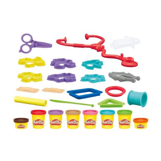 Набір для творчості Play-Doh Create & Care Vet з масою для ліплення, від 3 років, 8 баночок (G0345/G0346)