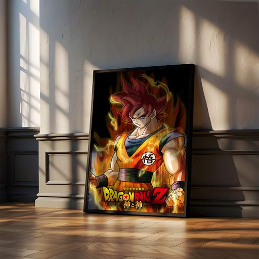 Постер Roomy "Dragon Ball Super Goku" Без рамки A1 (84.1x59.4 cm.) (1336745)