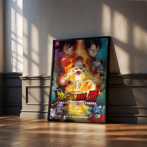 Постер Roomy "Dragon Ball Fighters" Черная рамка с глянцевым стеклом A3 (42x29.7 cm) (1336767)