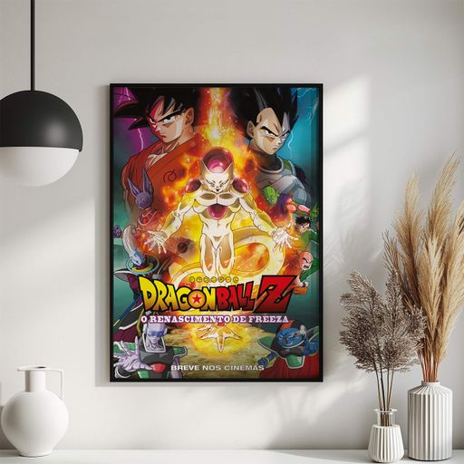 Постер Roomy "Dragon Ball Fighters" Черная рамка с глянцевым стеклом A1 (84.1x59.4 cm.) (1336769)