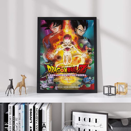 Постер Roomy "Dragon Ball Fighters" Белая рамка с антибликовым стеклом A4 (29.7x21 cm) (1336778)