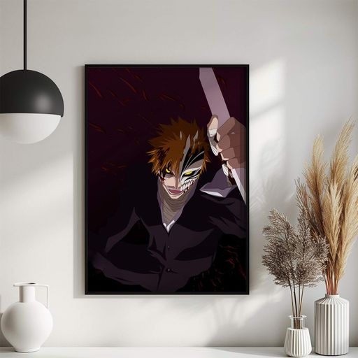 Постер Roomy "Hollow Rage" Біла рамка з глянцевим склом A1 (84.1x59.4 cm.) (1337345)