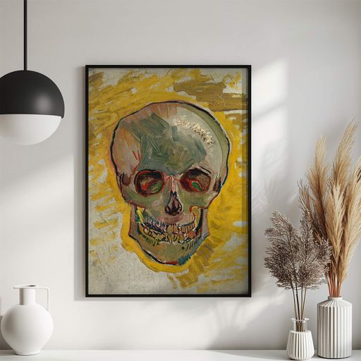 Постер Roomy "Expressionism Painting" Черная рамка с глянцевым стеклом A1 (84.1x59.4 cm.) (1337589)