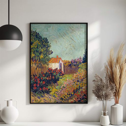 Постер Roomy "Landscape" Черная рамка с антибликовым стеклом A1 (84.1x59.4 cm.) (1338155)