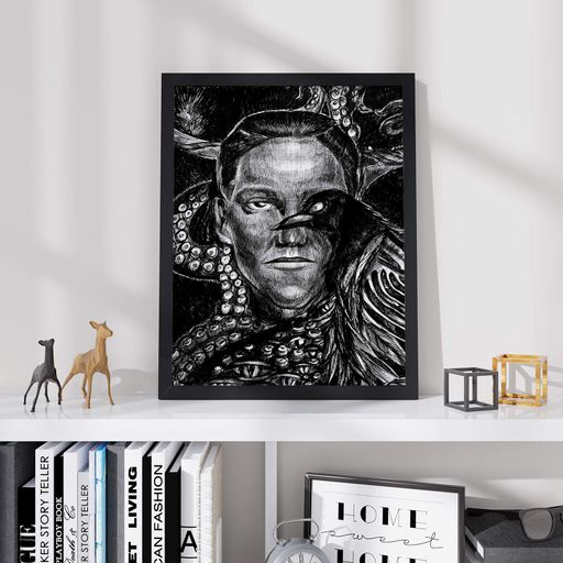 Постер Roomy "Lovecraft" Черная рамка с глянцевым стеклом A3 (42x29.7 cm) (1339005)