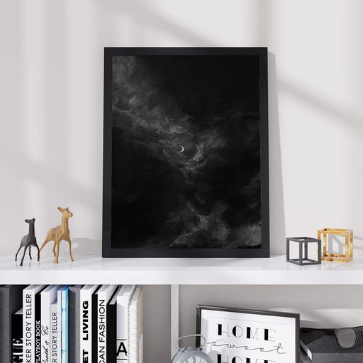 Постер Roomy "Dark Skies" Біла рамка з глянцевим склом A3 (42x29.7 cm) (1339059)