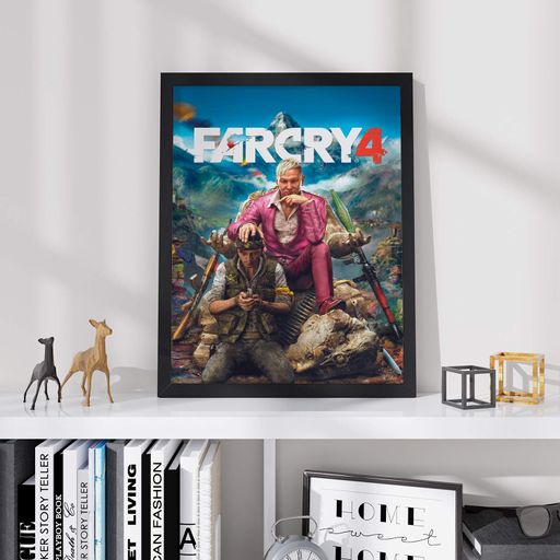 Постер Roomy "Far Cry Landscape" Черная рамка с глянцевым стеклом A4 (29.7x21 cm) (1339502)