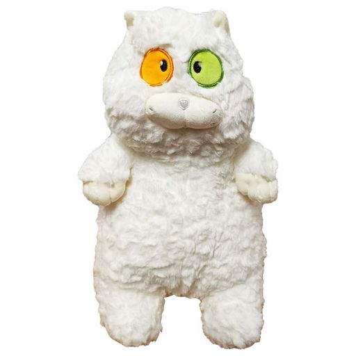 Мягкая игрушка "Толстый кот" K15214, 40 см Белый (1339853)