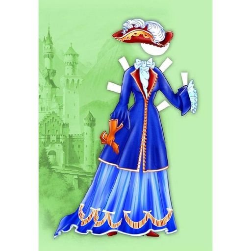 Детские книжки с наклейками Одень Куклу «Принцесса Б» 404157 (1340134)