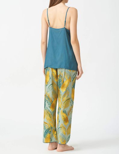 Піжама жіноча Cyberjammies Hannah 9759-9751 10/S Зелений (5051877458413) (1345593)