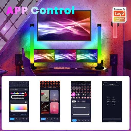 Світлодіодні RGB панелі Inspire S005B 34LED Black (1346338)
