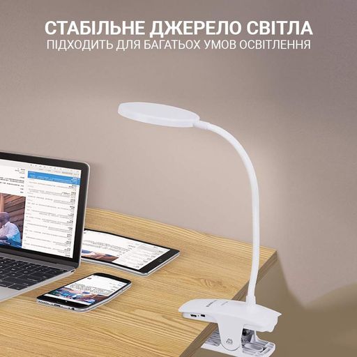 Настільна лампа Weidasi WD-6062 1200mAh 20smd 2W 165lm White (1346342)