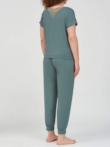 Піжама жіноча Pretty Polly Botanical Lace LPAWZ8/P2 L Sage (ZIK0000027197) (1346351)