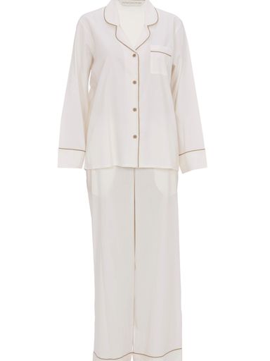 Піжама жіноча Cyberjammies Hotel 0604_CRE 16/XL Молочний (5051877556737) (1346372)