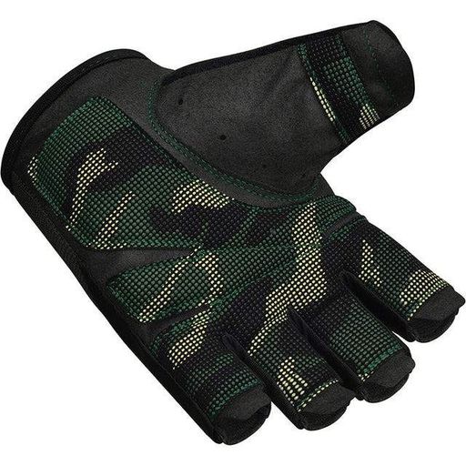 Рукавички для фітнесу RDX T2 Half Army Green M (WGA-T2HA-M) (1346463)