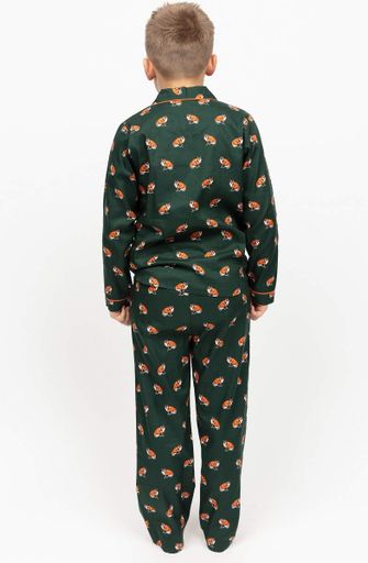 Піжама для хлопчика Cyberjammies Forrest 3008 146 см Зелено-помаранчевий (5051877531352) (1348032)