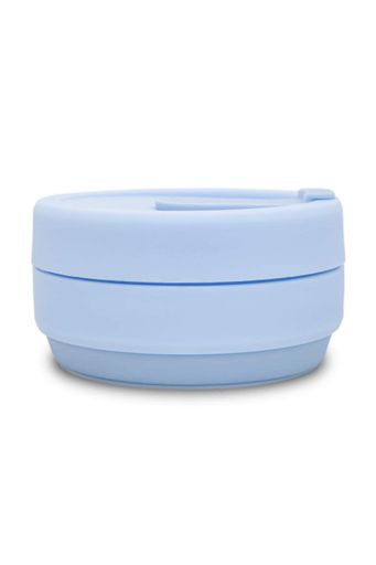 Стакан COOLPACK Pastel Powder Blue для воды силиконовый 355 мл (Z13646) (1348420)