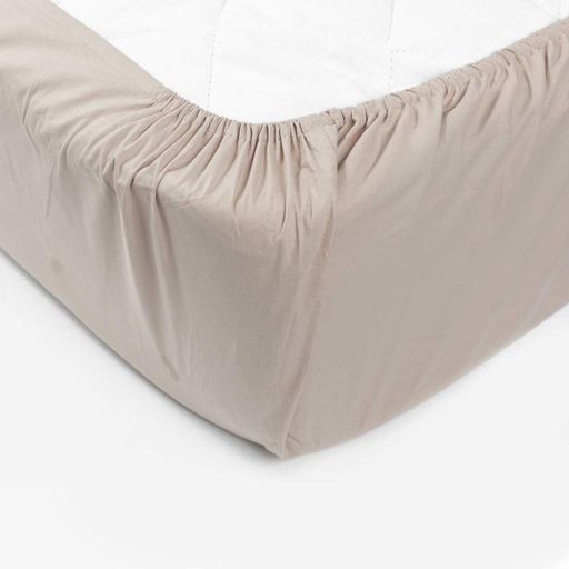 Простынь на резинке SoundSleep Mokko ранфорс 80х200 см мокко (91533043) (1350332)