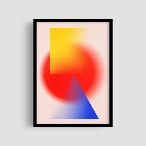Постер Roomy "Soft Glow" Хенг-постер A2 (59.4x42 cm.) (1350737)