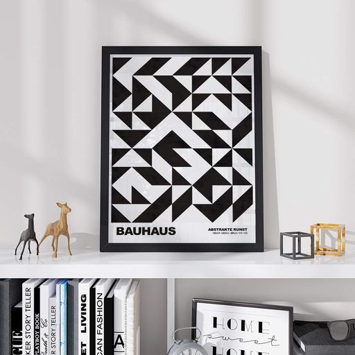 Постер Roomy "Opto Pattern" Черная рамка с антибликовым стеклом A1 (84.1x59.4 cm.) (1350752)