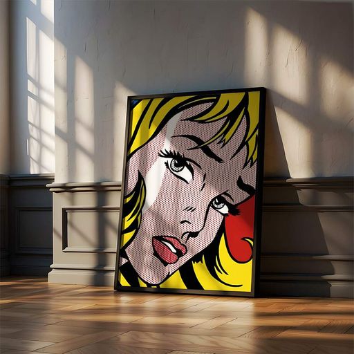 Постер Roomy "Pop Art Face" Без рамки A2 (59.4x42 cm.) (1352290)
