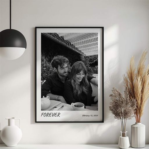 Постер Персоналізований "Forever" Без рамки A4 (29.7x21 cm) (1352553)
