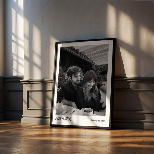 Постер Персоналізований "Forever" Без рамки A4 (29.7x21 cm) (1352553)