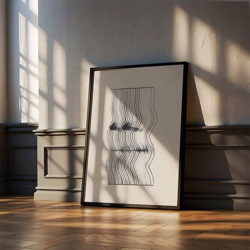 Постер Roomy "String Vibration" Без рамки A4 (29.7x21 cm) (1352753)