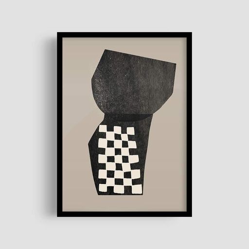 Постер Roomy "Chess Tower" Чорна рамка з антибліковим склом A1 (84.1x59.4 cm.) (1353050)