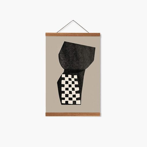 Постер Roomy "Chess Tower" Белая рамка с антибликовым стеклом A1 (84.1x59.4 cm.) (1353060)