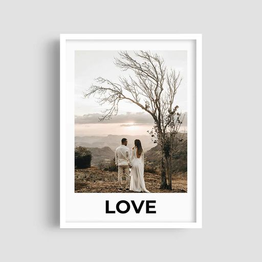 Постер Персоналізований "Photo Love" Без рамки A3 (42x29.7 cm) (1353094)