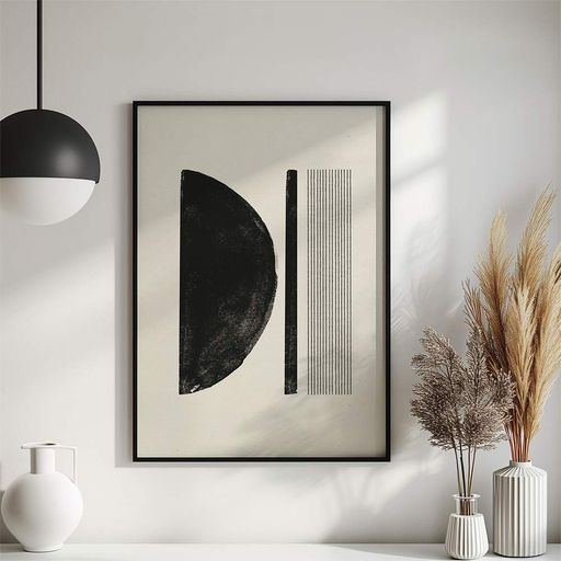 Постер Roomy "Split Balance" Черная рамка с глянцевым стеклом A3 (42x29.7 cm) (1353232)