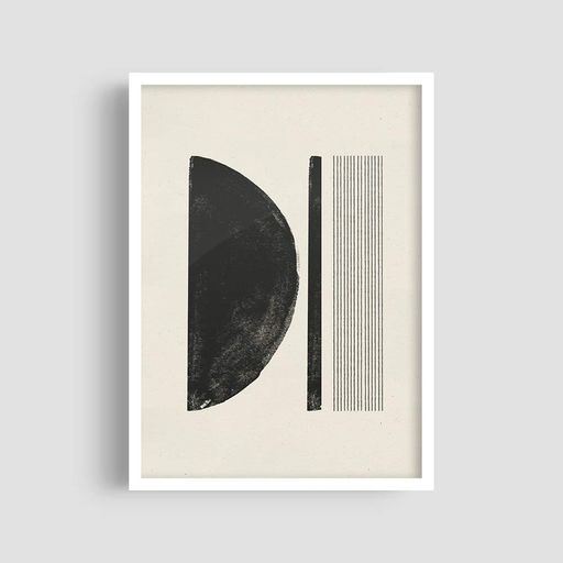 Постер Roomy "Split Balance" Черная рамка с глянцевым стеклом A3 (42x29.7 cm) (1353232)