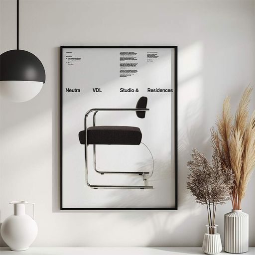 Постер Roomy "Chairs" Без рамки A4 (29.7x21 cm) (1353545)
